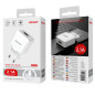 Kit Chargeur USB / Lightning 2.1A - D-power J8530 - Blanc — D-power · Smarty Paris 18e